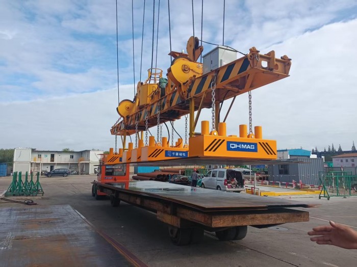 千豪磁电电永磁吊具创新应用：推动码头装卸安全与效率新标杆